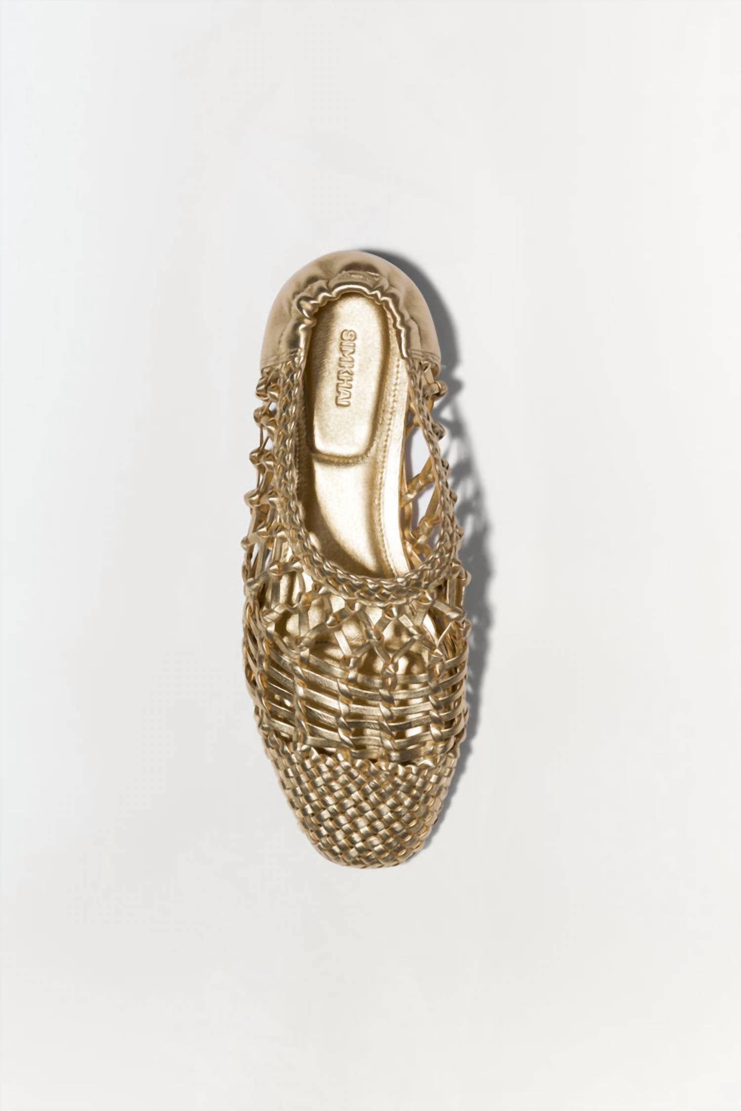 Simkhai - Women's Eden Metallic Ballet Flat