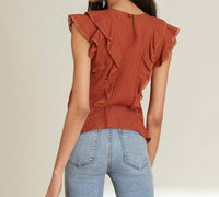 Veronica Beard - Aira Ruffle Top