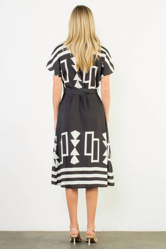 Thml - Brielle Midi Dress With Tie