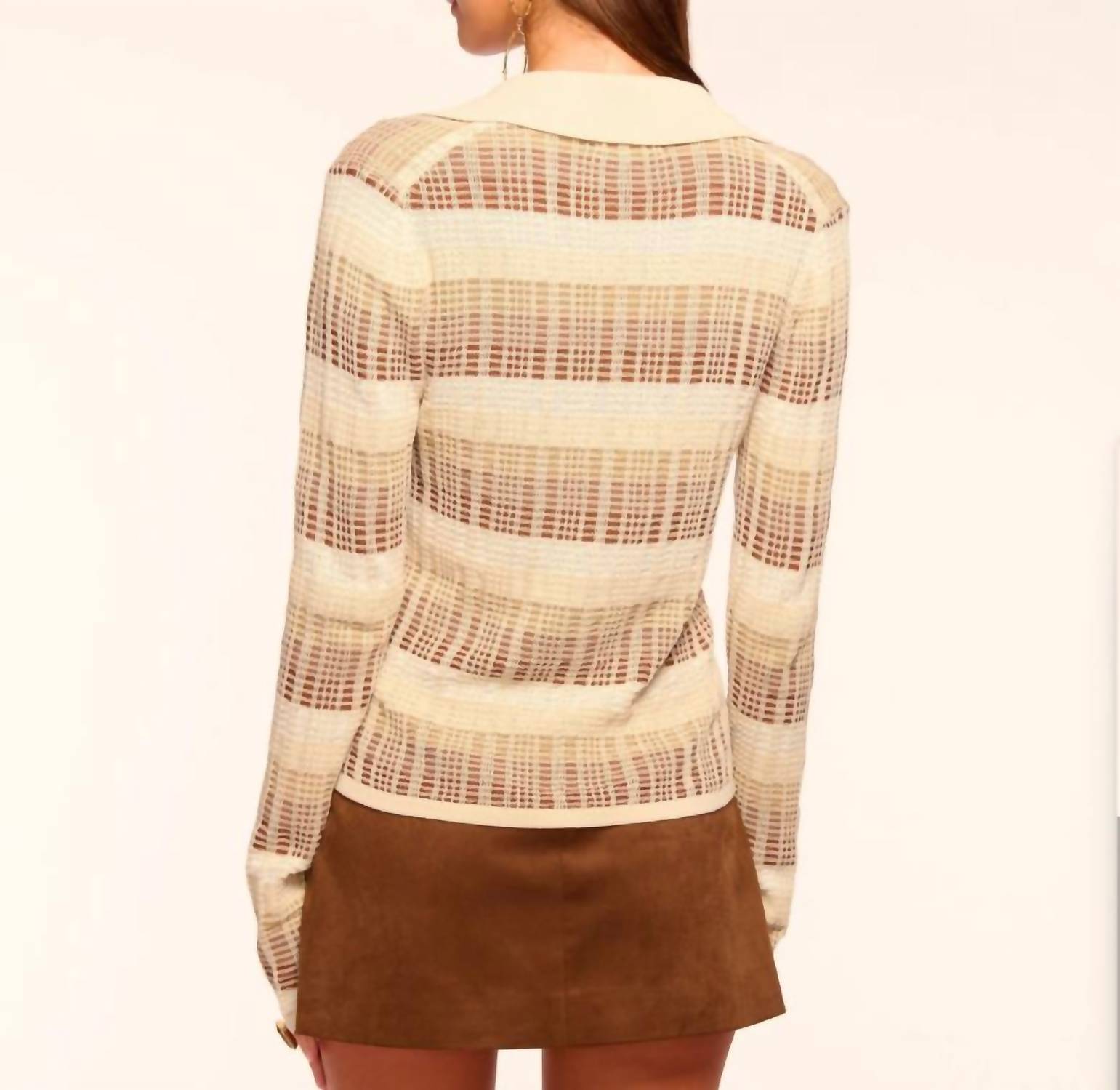 Ramy Brook - Plaid Ivana Cardigan