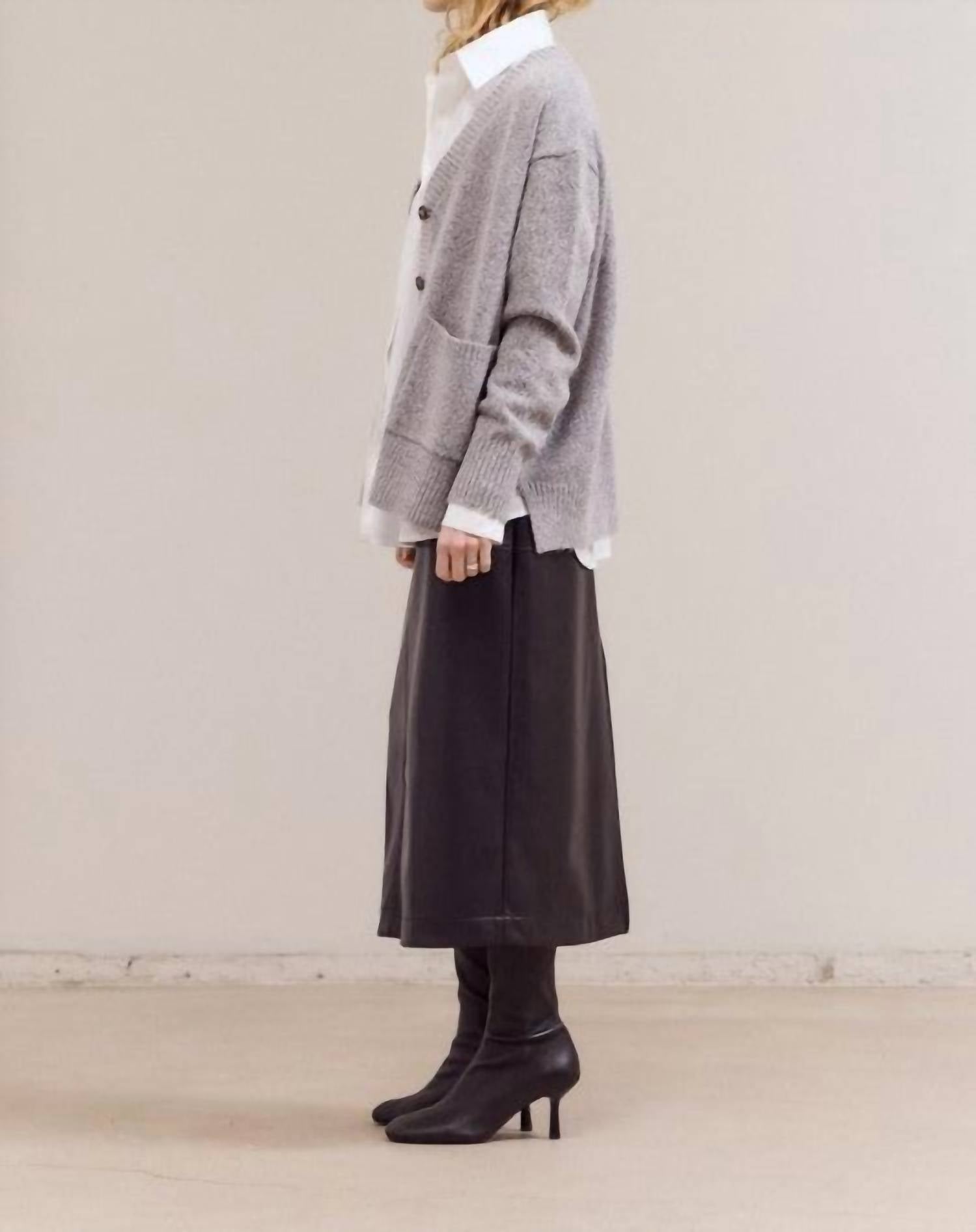 Grade & Gather - Charlize Button Front Cardigan
