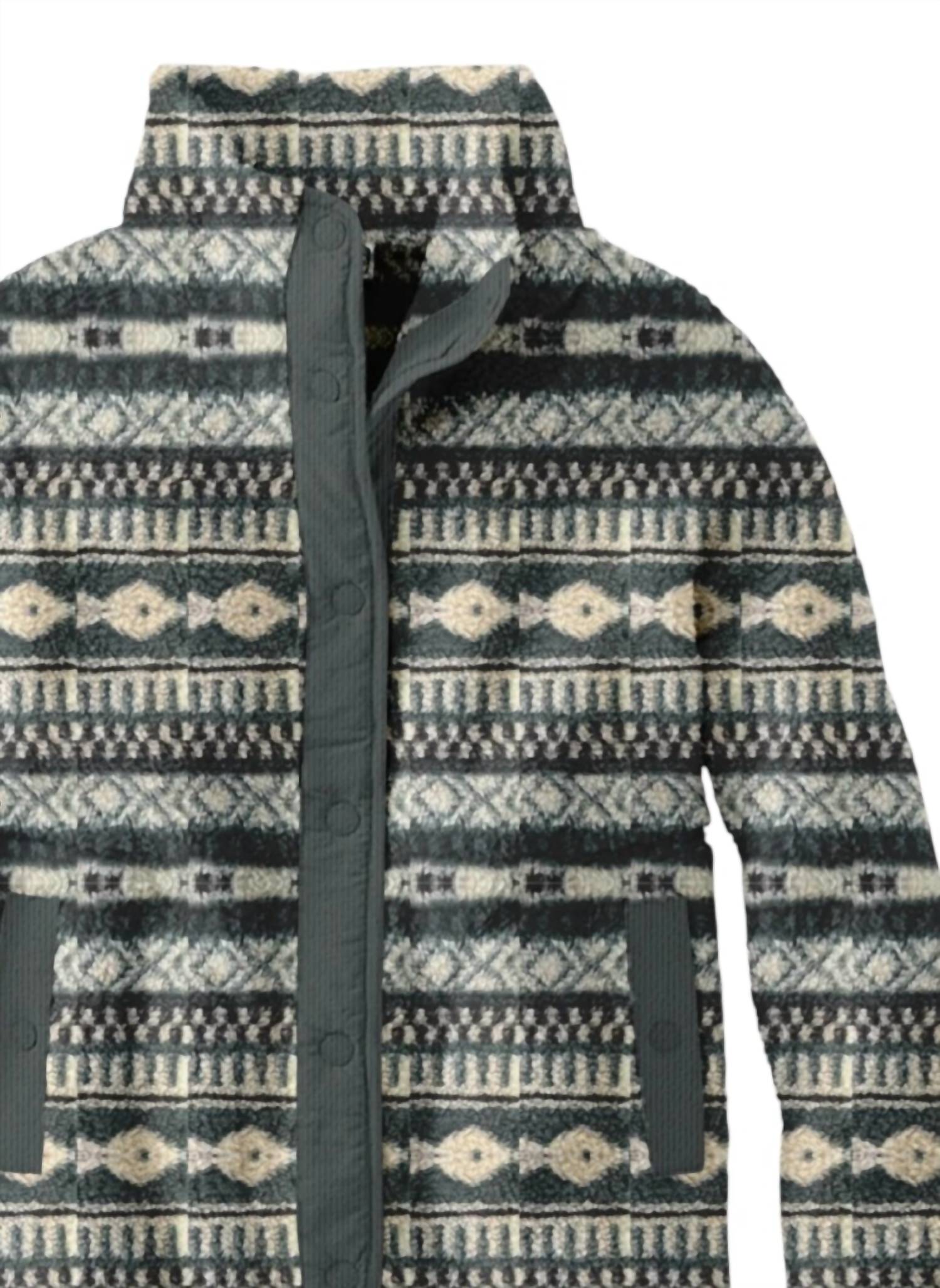 Tiny Whales - Kid's Sherpa Jacket Pullover