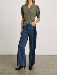 Rails - Jewel Elbow Sleeve Top