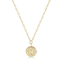 Eklexic - Women's Coin Pendant Necklace