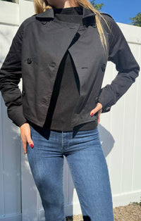 Bobi - Crop Trench Coat