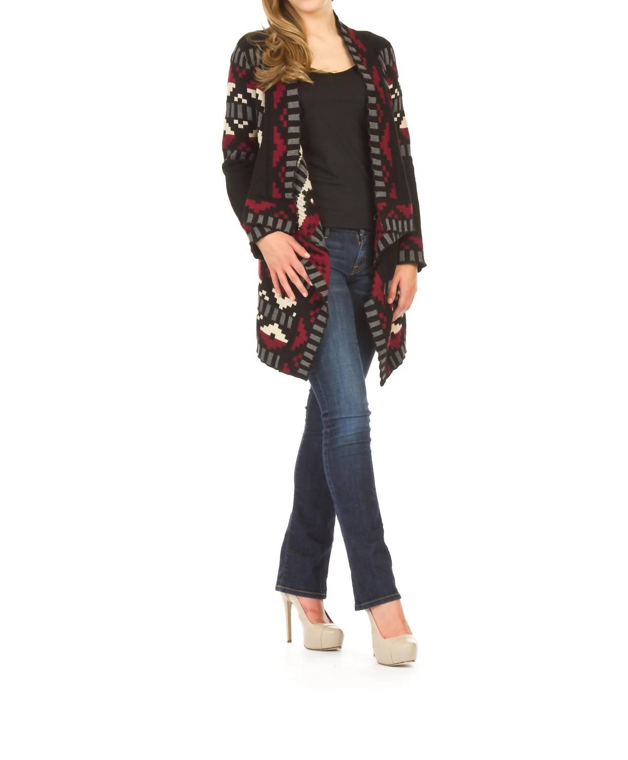 Papillon - Global Design Waterfall Cardigan