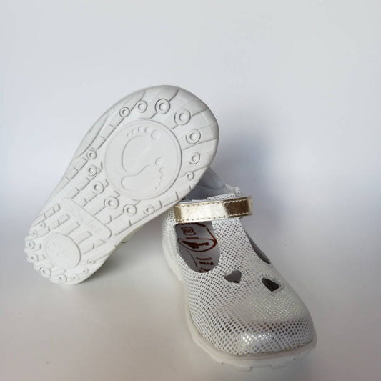 Renbut Shoes - Girl's Ankle T-strap Closed Toe Shoes