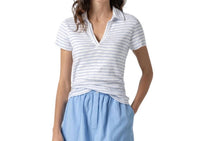 Lilla P - Striped Polo Tee