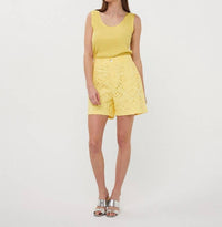 Esqualo - Satin Trim Top