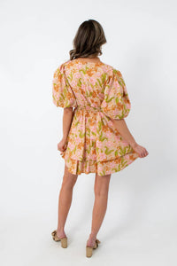 Strut & Bolt - Parisian Tulip Floral Mini Dress