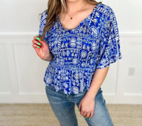 Jess Lea - In Full Circle Rayon Short Sleeve Top