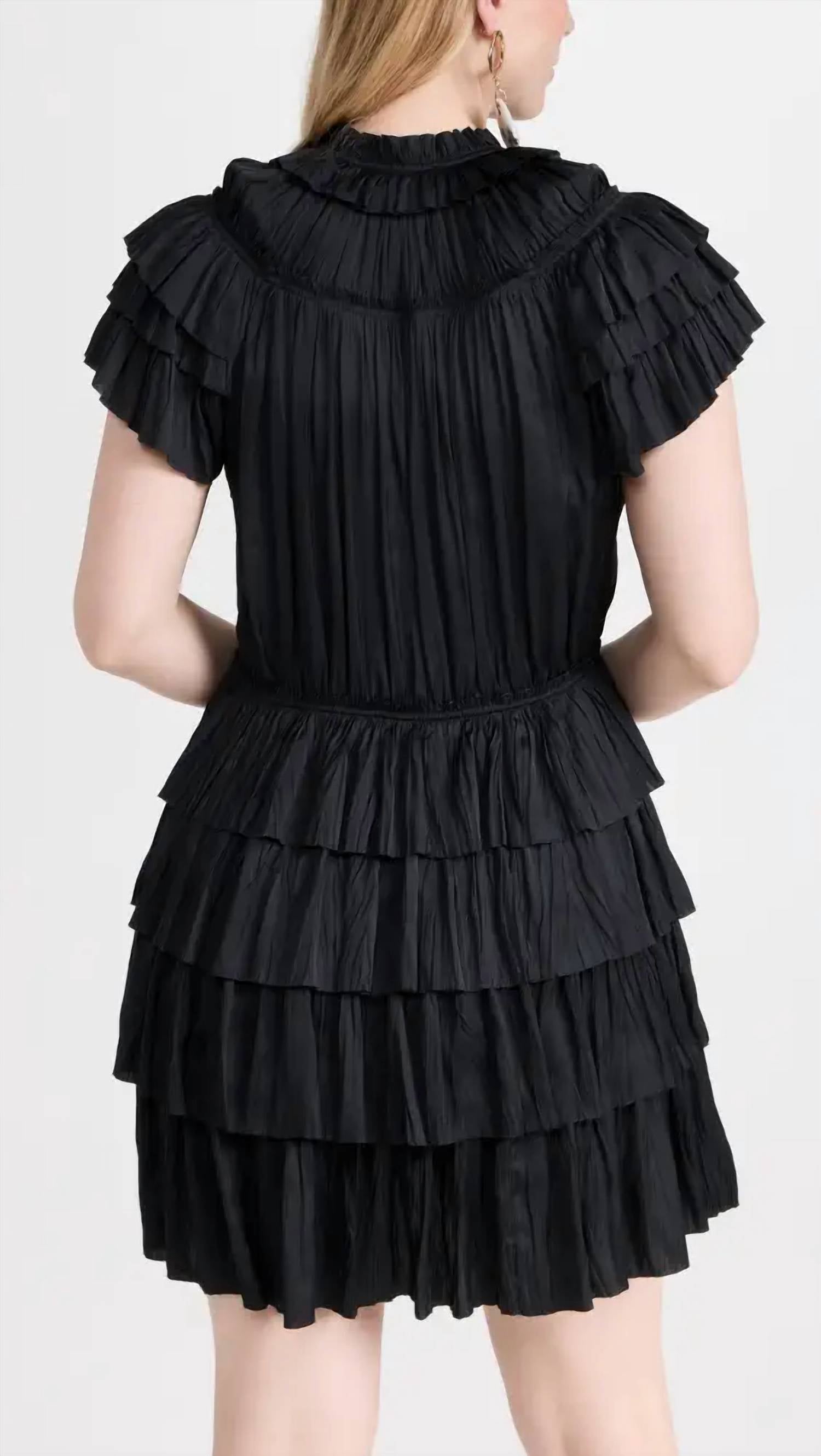 Ulla Johnson - Vesna Pleated Mini Dress
