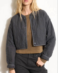 Rowan - Lewis Quilted Bomber Liner Jacket