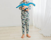 Kickee - Boys Long Sleeve Pajama Set