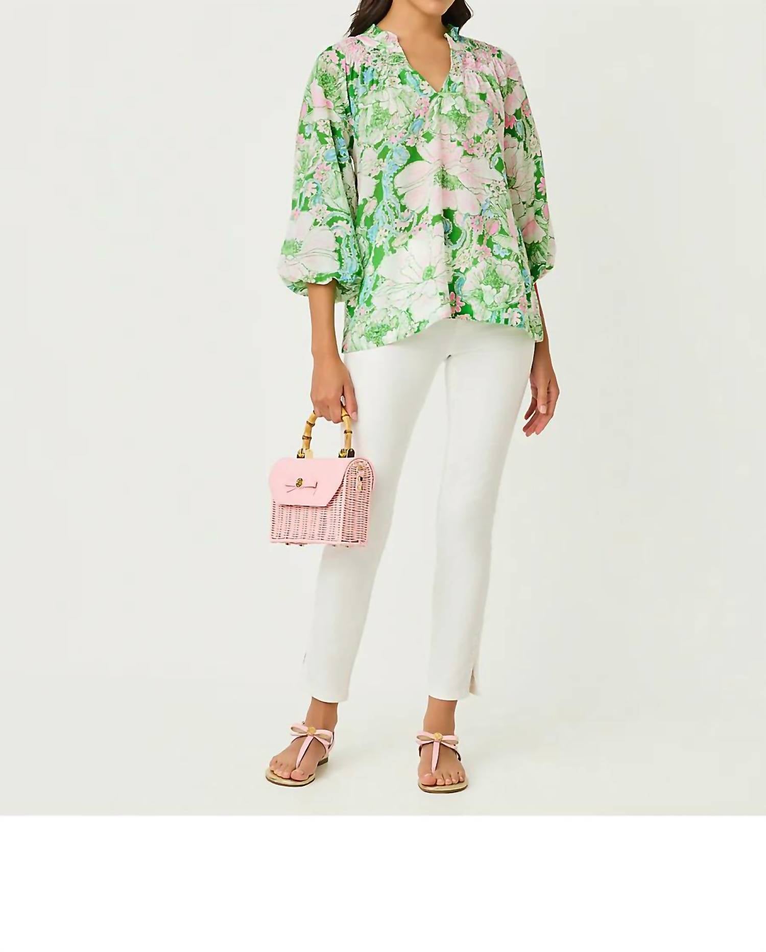 Lilly Pulitzer - Lourdes Ruffle Top