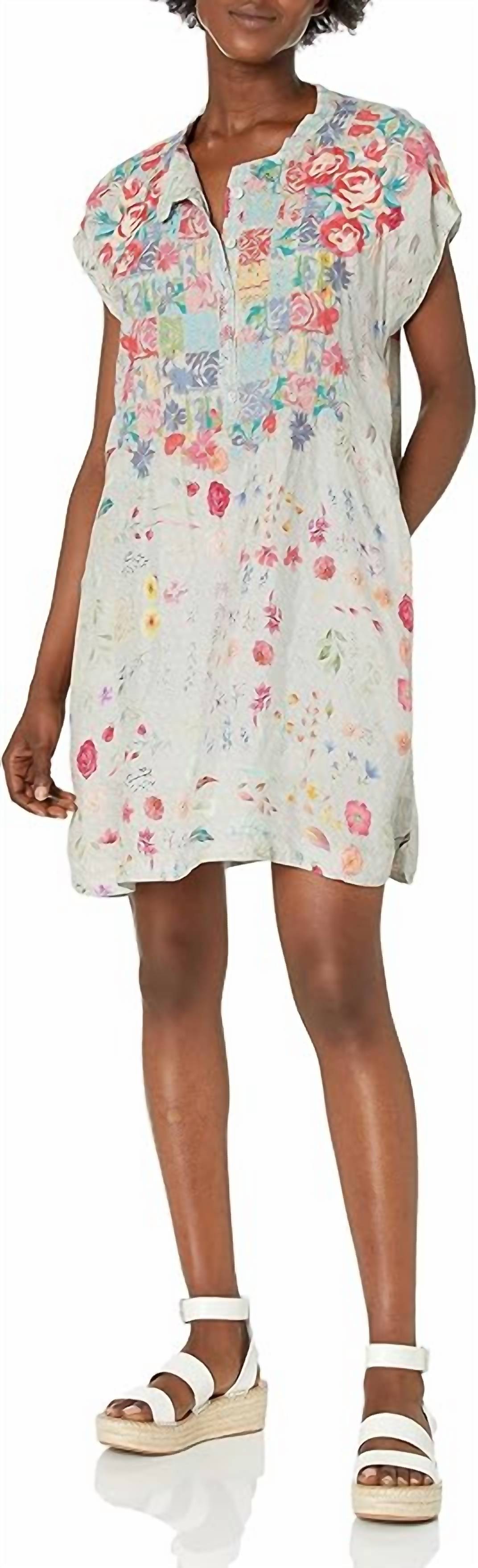Johnny Was - Paityn Embroidered Floral Mini Dress