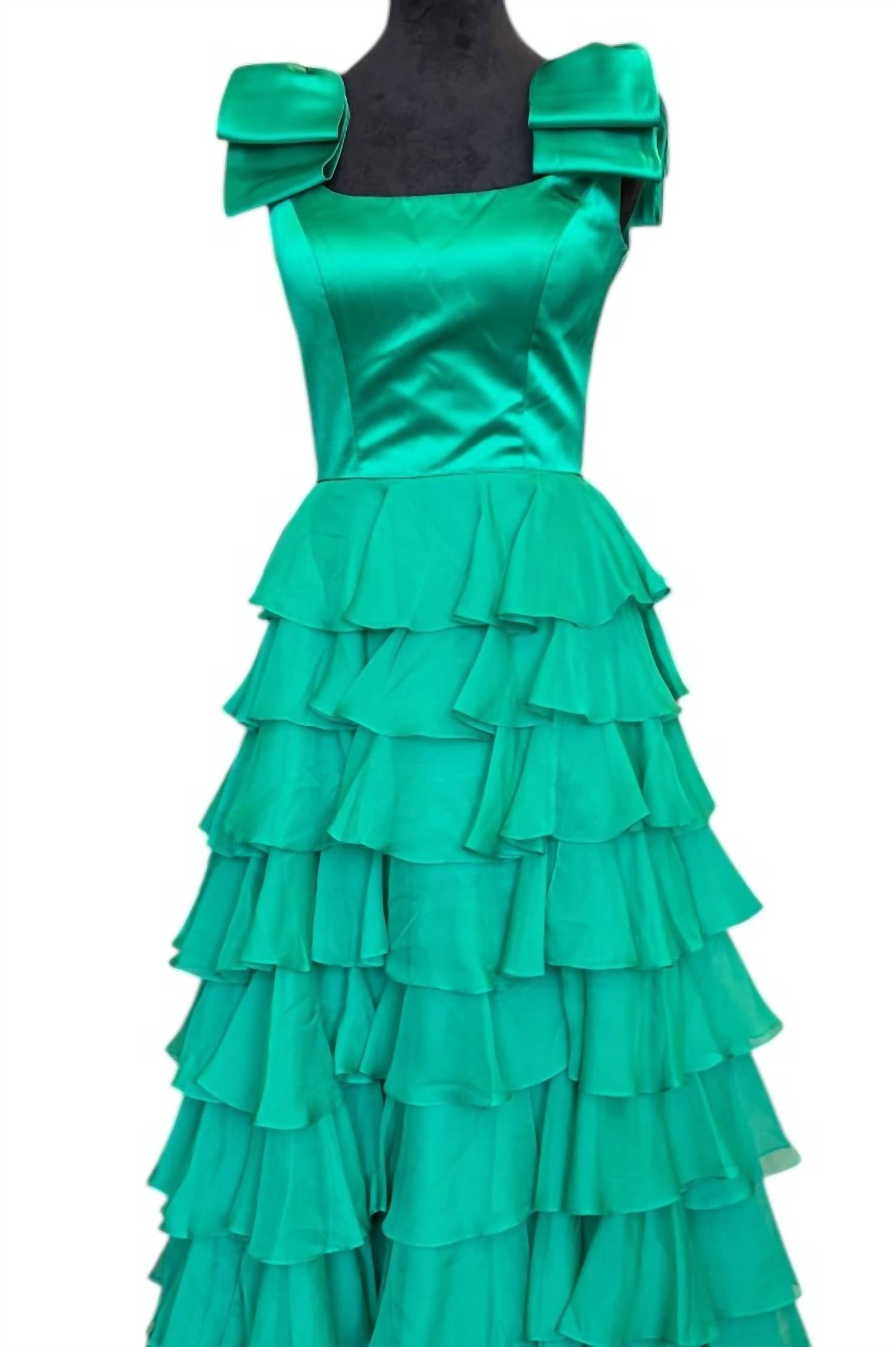 Sherri Hill - Women's Satin A-line Dress