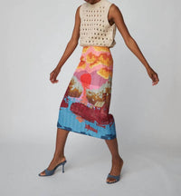 Stella Nova - Landscape Quilted Skirt