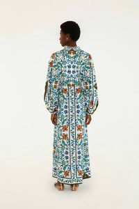 Farm Rio - Flora Tile Midi Dress