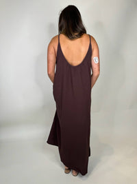 Bobi - Cami Low Back Maxi Dress