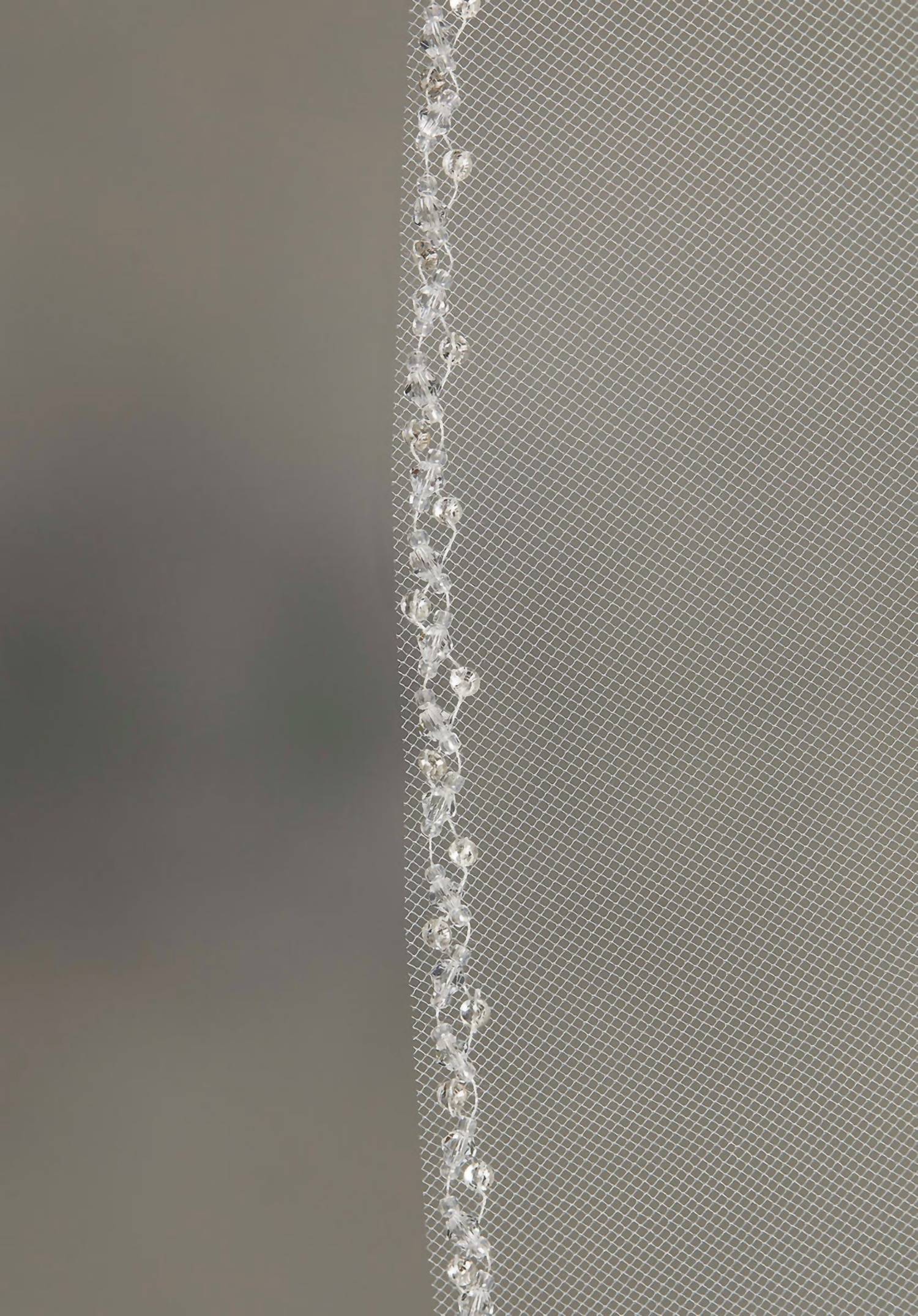 Morilee - Edged With Tiny Crystals And Rhinestones Wedding Veil