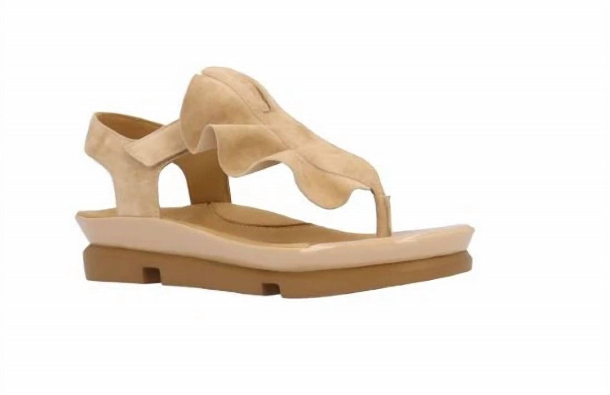 L'Amour Des Pieds - Women's Vendala Ruffle Thong Sandal
