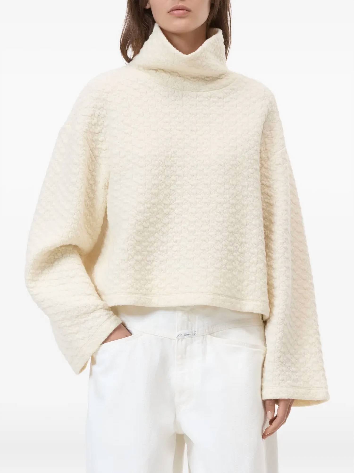 Closed - High Neck Sweatshirt