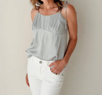 Naked Zebra - Soft Focus Tie-strap Cami