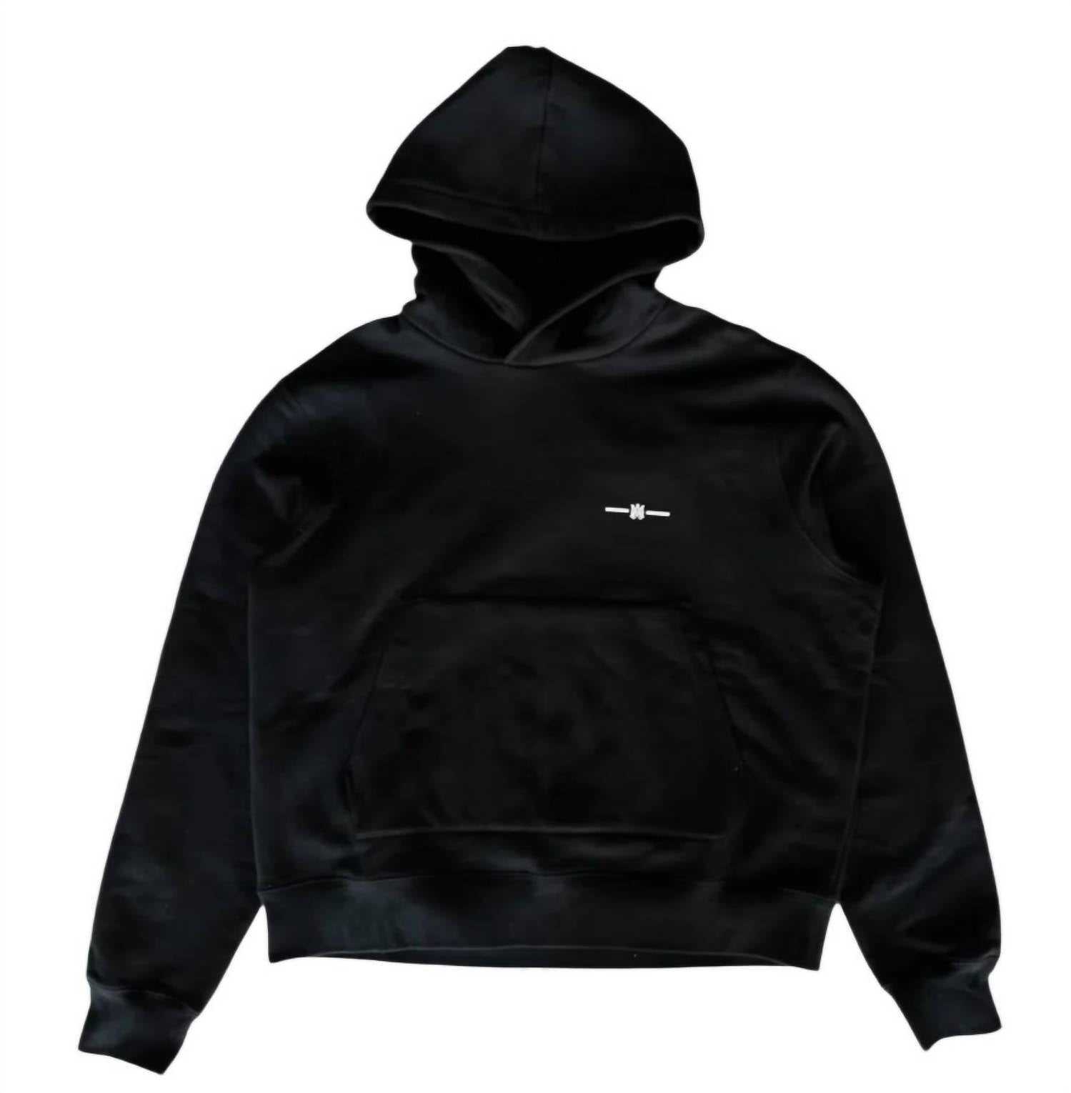 Amiri Micro Ma Bar Hoodie in black - men's shirt