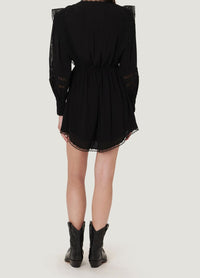 CASSIE V-NECK MINI DRESS