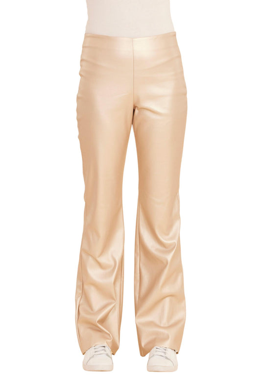 Dolce Cabo - Faux Leather Flare Pants