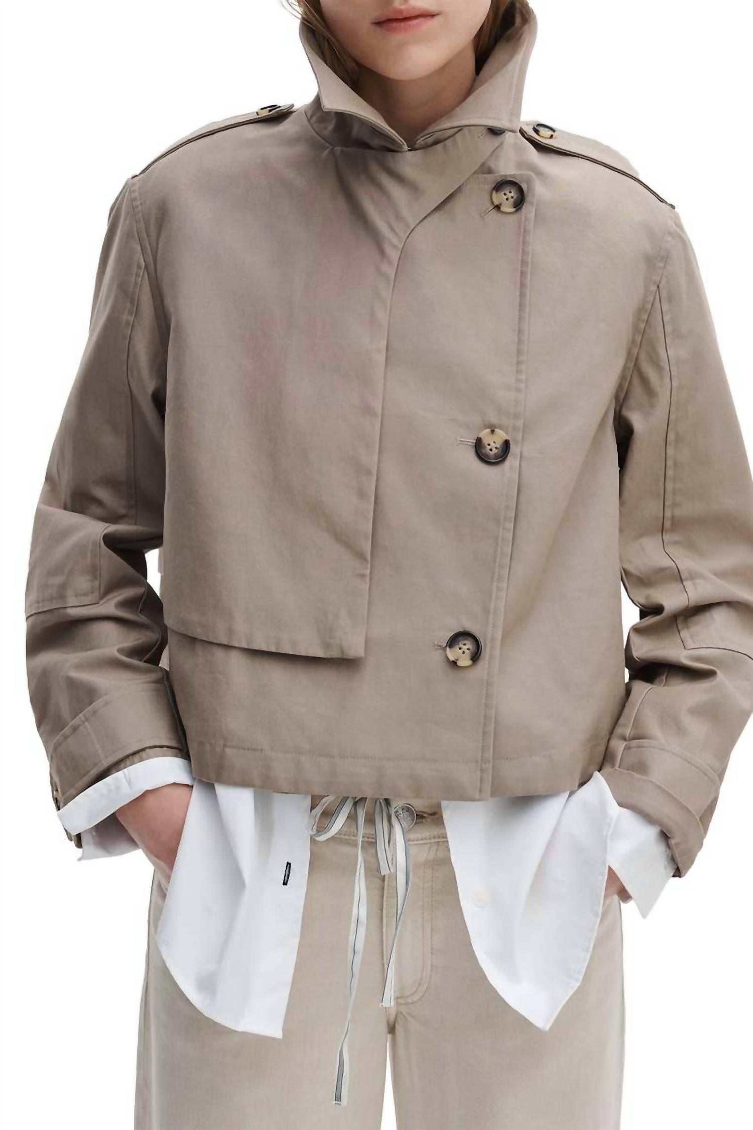 Rag & Bone - Jamie Cropped Trench Coat