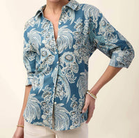 Spartina 449 - Aida Relaxed Buttondown Shirt