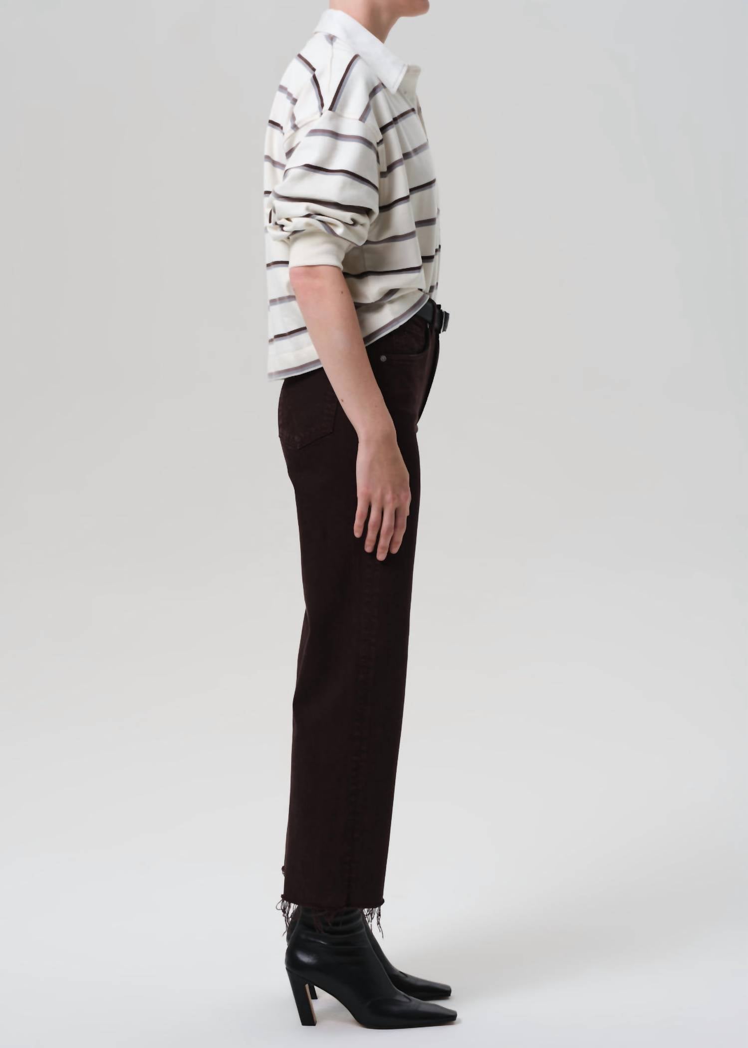 Citizens Of Humanity - Palma Straight Leg Raw Hem Jeans