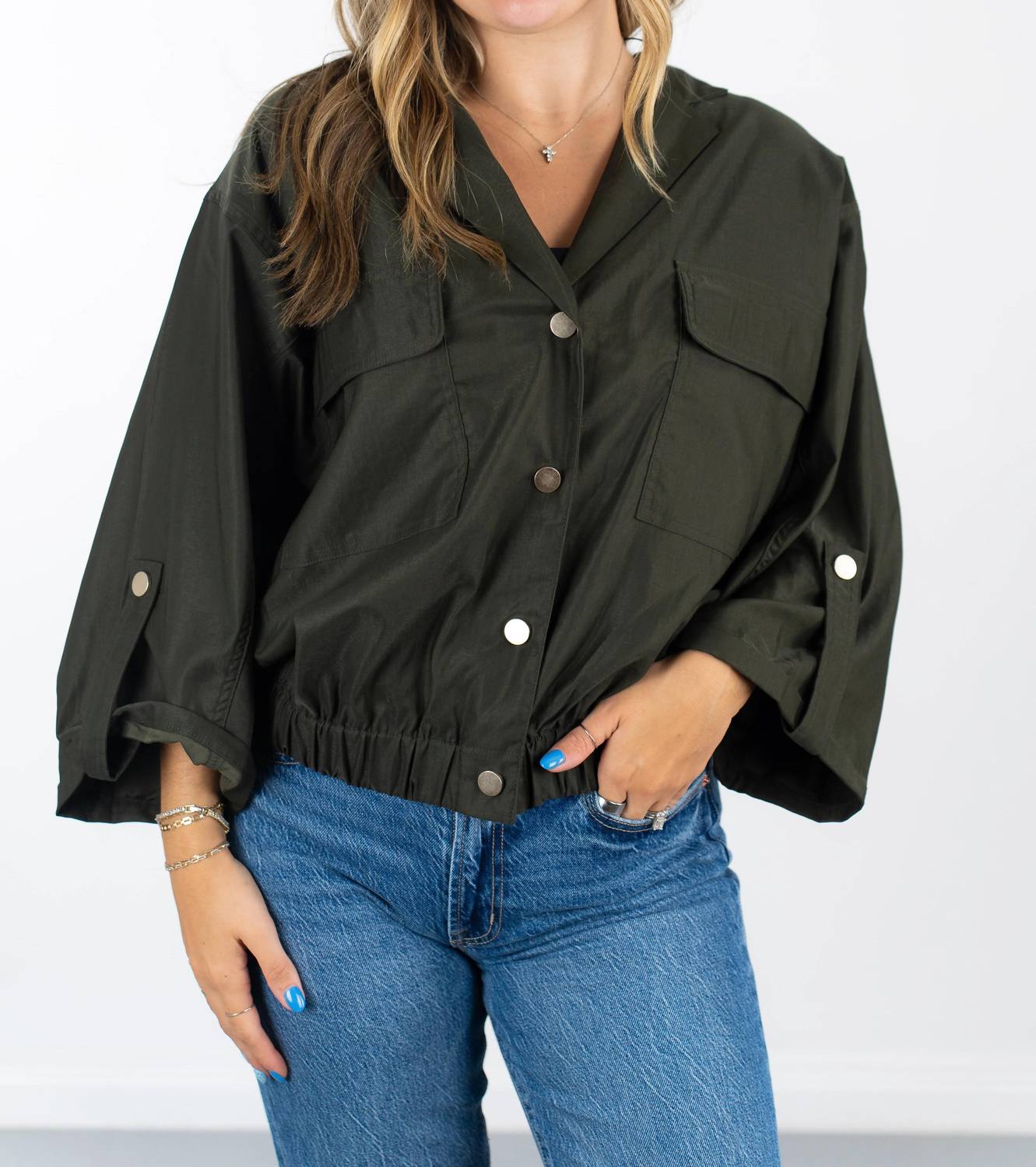 Six/Fifty - Celine Elastic Hem Jacket