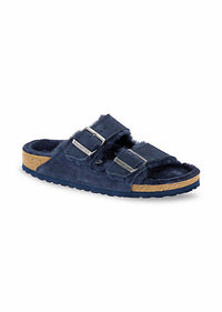 Birkenstock - Men's Arizona Shearling Two Strap Slide Sandal
