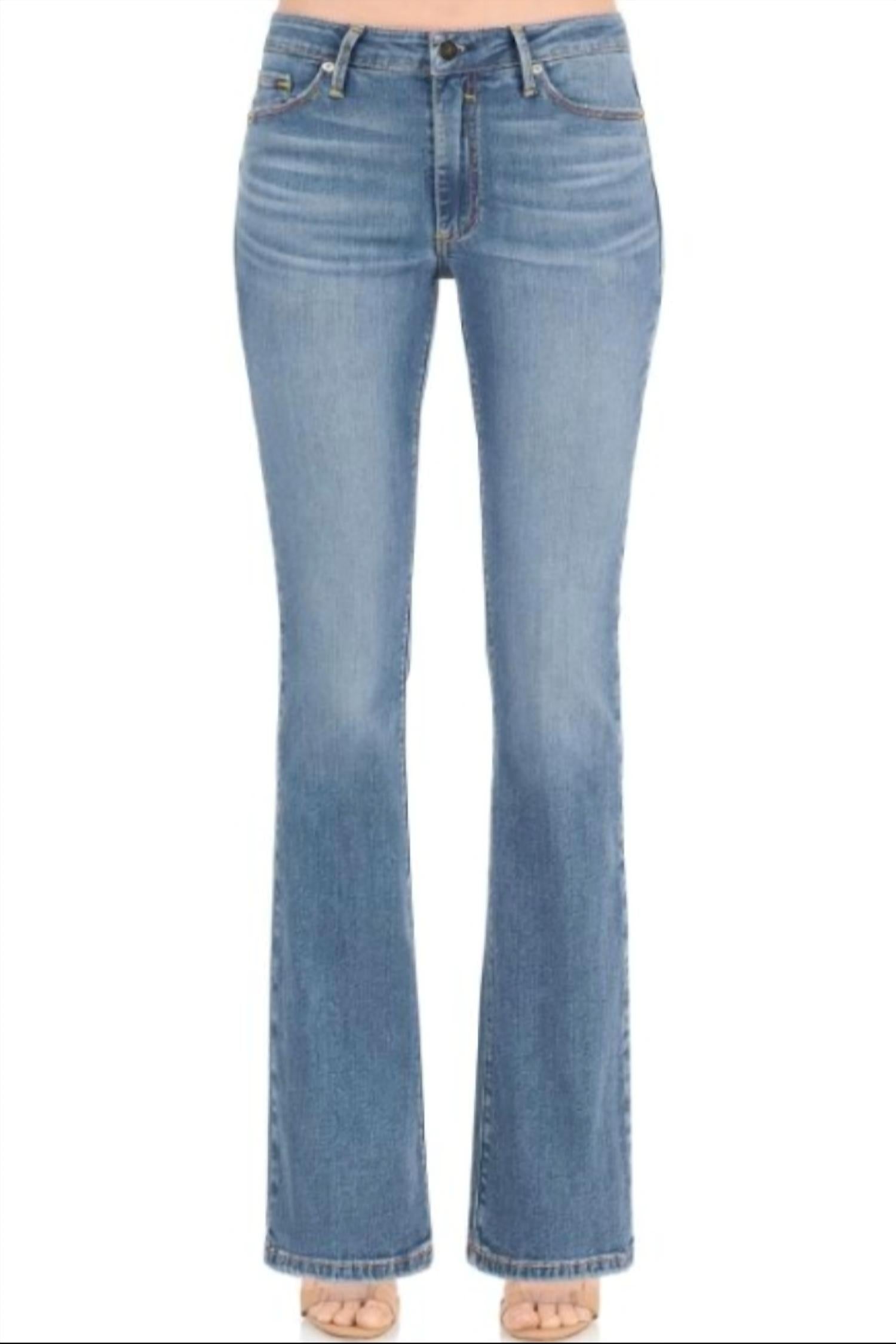 Morrison Denim Women's The Looker Flare Jean in american pie - women's jeans