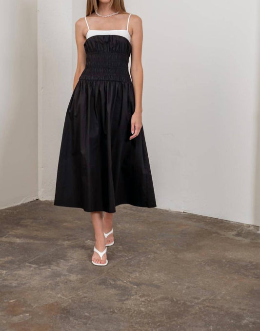 Moon River - Arden Smocked Dress