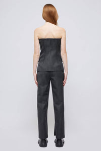 Simkhai - Pinstripe Billie Top