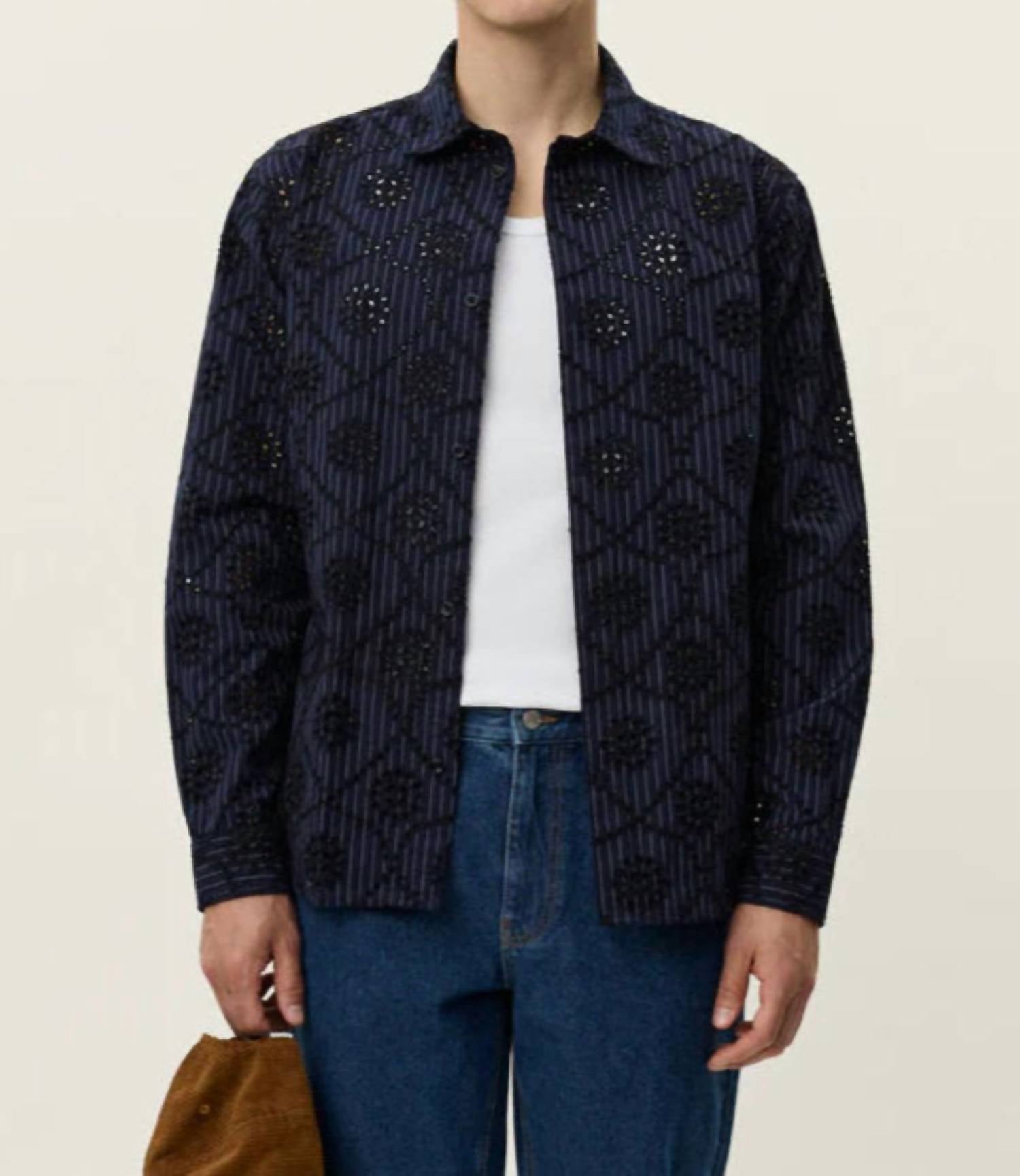 Les Deux - Kalen Anglaise Striped Shirt