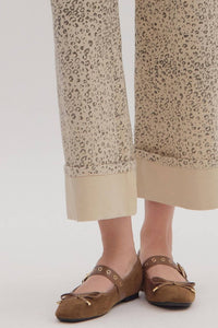 Entro - Cuffed Ankle Length Pants