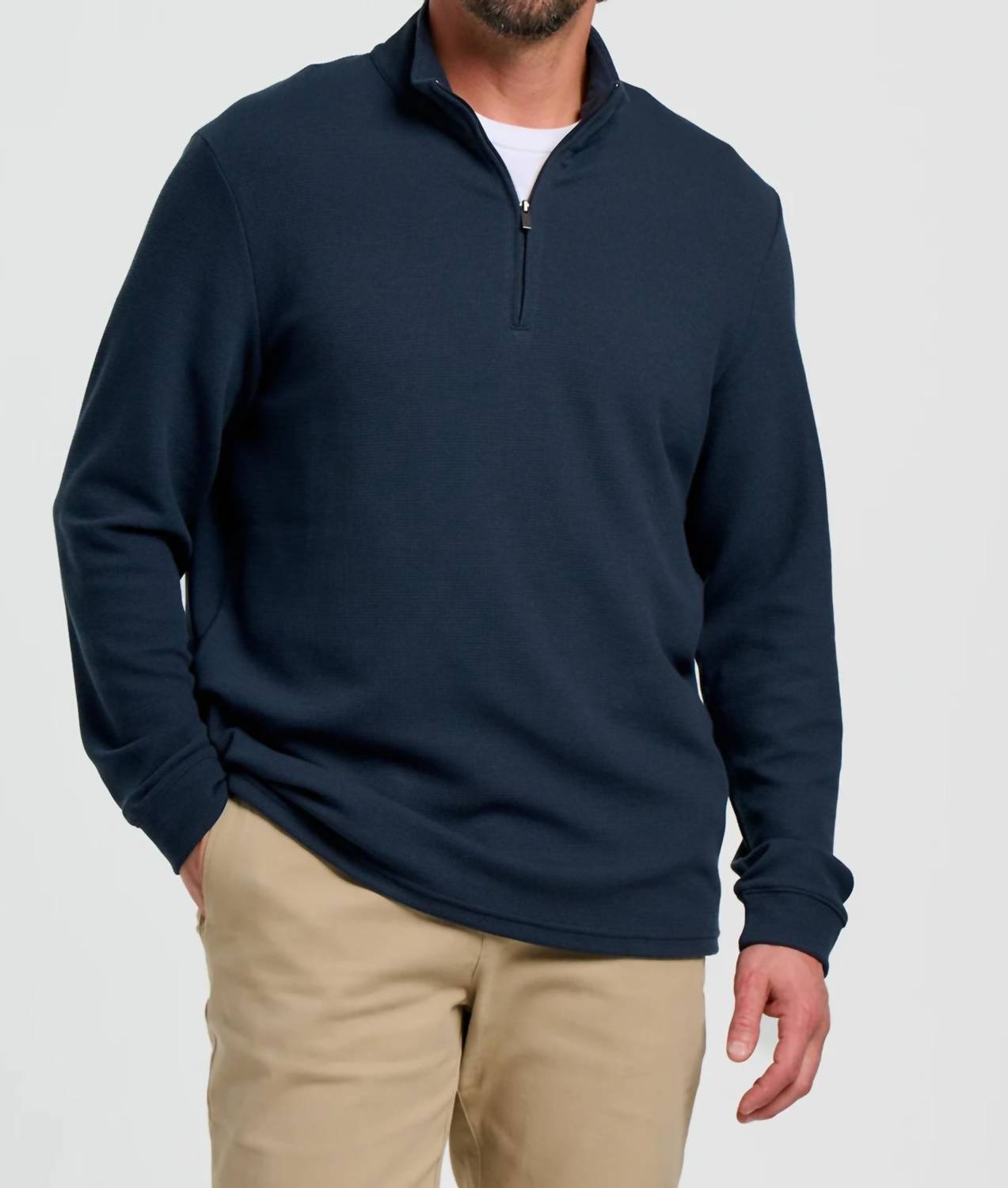 Free Fly - Waffle Quarter Zip Sweater