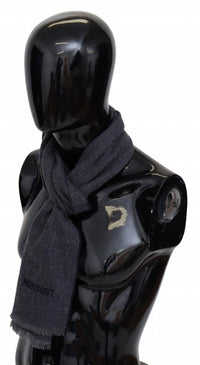 Missoni - Men's Wool Scarf With Logo Embroidery