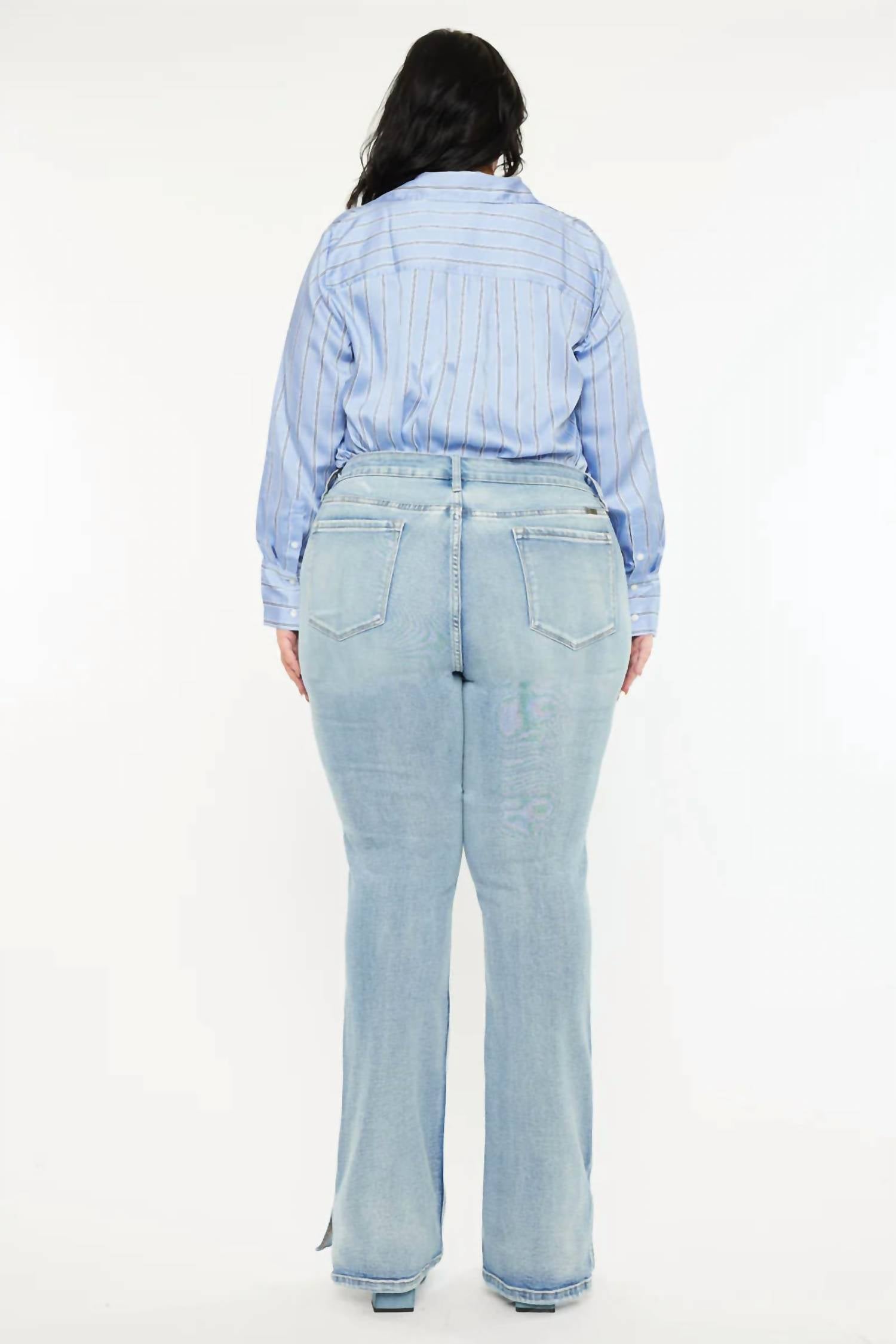 Kancan - Mid Rise Y2k Bootcut Jean - Plus