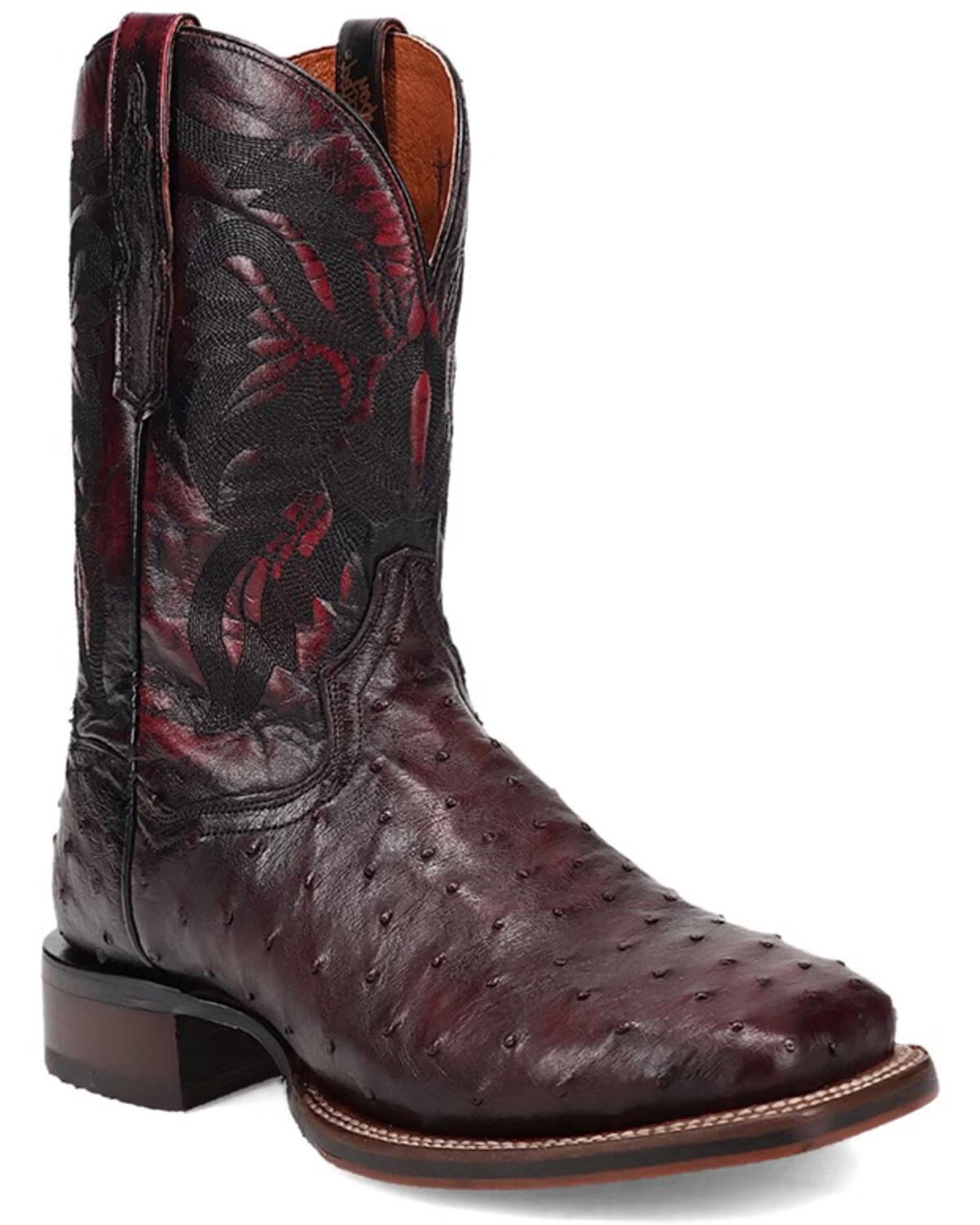 Dan Post. - Men's Alamosa Exotic Ostrich Western Boots