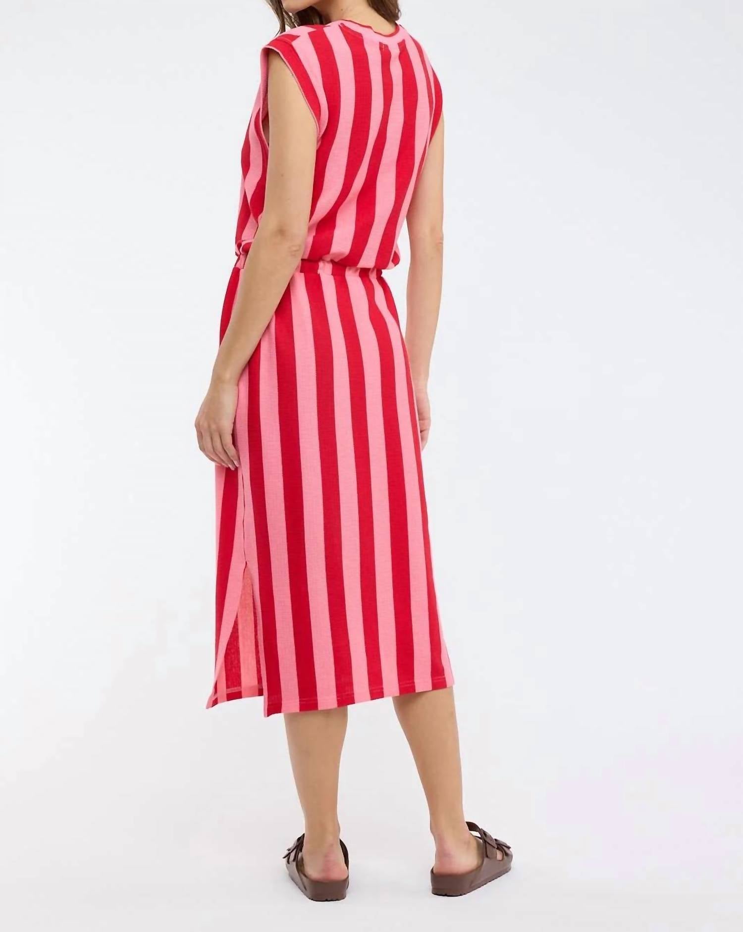 Wishlist - Presley Striped Midi Dress
