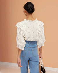 Magali Pascal - Florence Woven Cotton Blouse