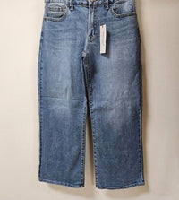 Just Usa - Women's Cropped Wide Leg Jean