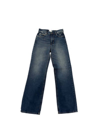 Haikure Korea Denim Jean in intense blue - women's jeans - alternate view