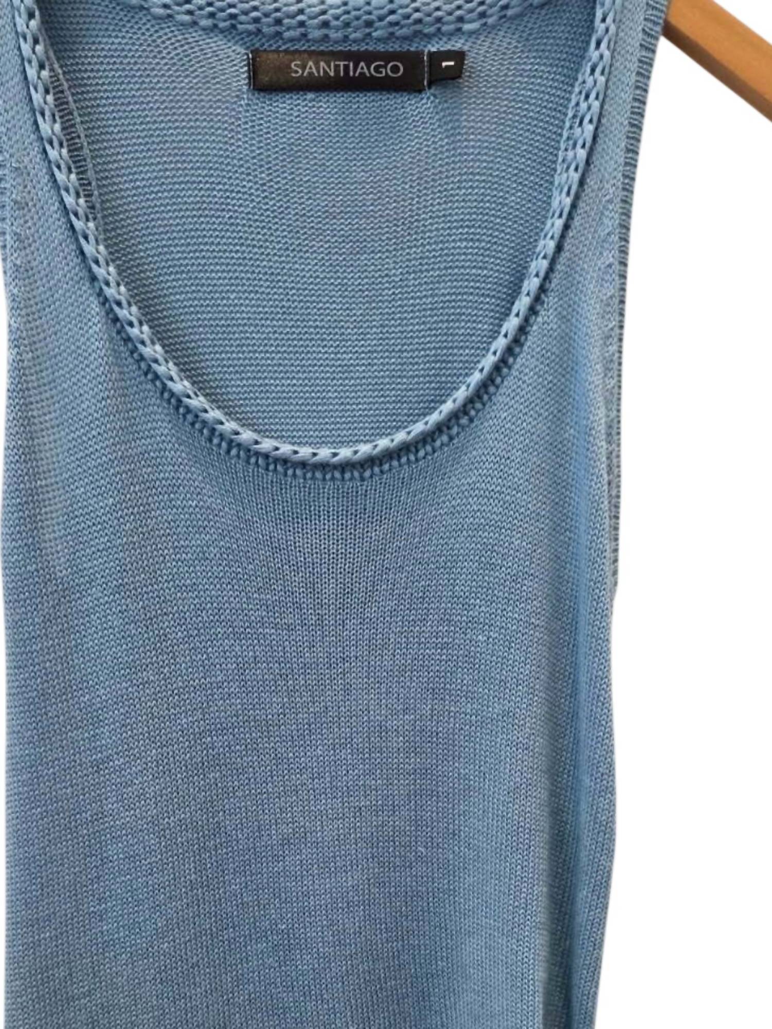 Santiago Knits - Women's Side Buckle Knit Tank Top